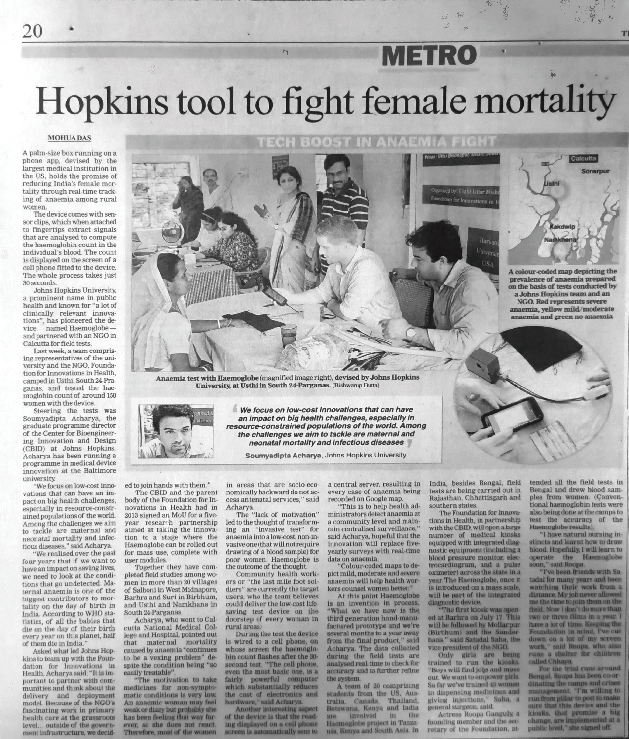 Press clipping – Awards & Recognition coverage